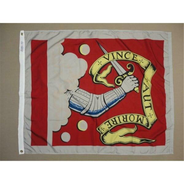 Ss Collectibles Nyl-Glo Bedford Flag-3 ft. X 3 ft. SS3318826